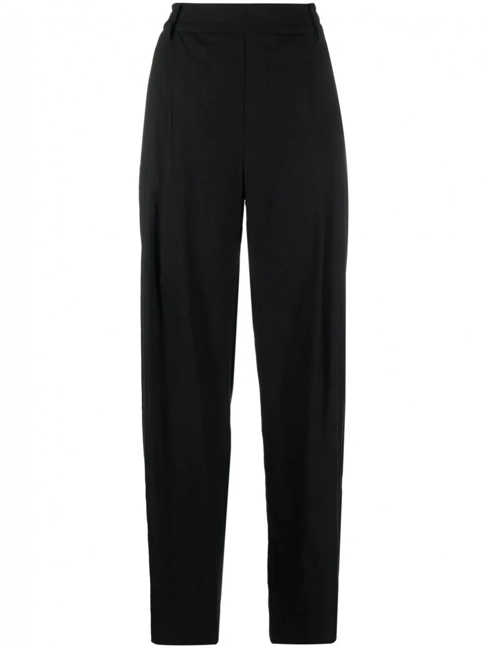 Pleat front pull on pant