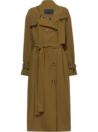 TECHNICAL TWILL TRENCHCOAT