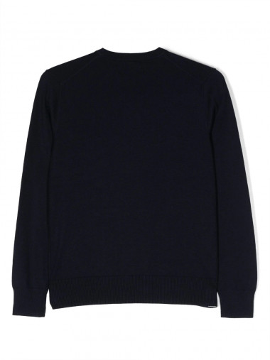 Cotton crewneck sweater (8-20)