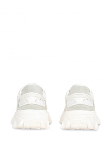 B-east-suede&calfskin trainers