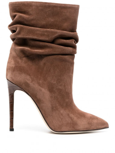 Stiletto slouchy ankle boot