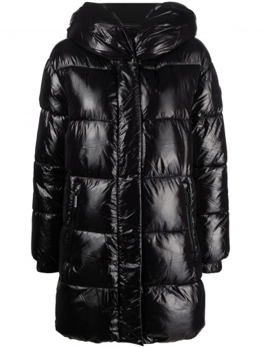 Horizontal quilted jacket