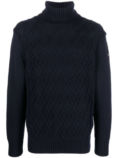 Woollen turtleneck sweater