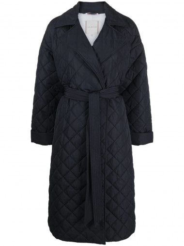 Sorona quilted trench