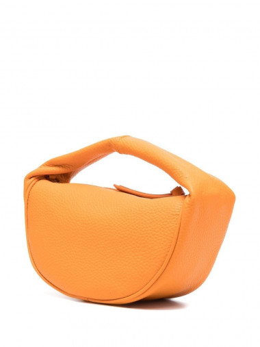 Baby cush orange leather bag