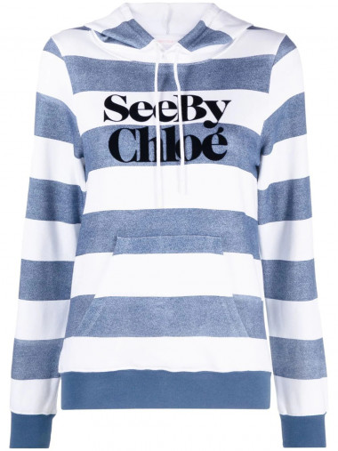 Striped hoodie