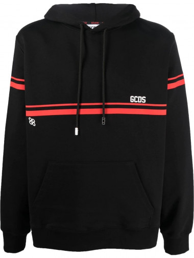 Gcds low logo band hoodie