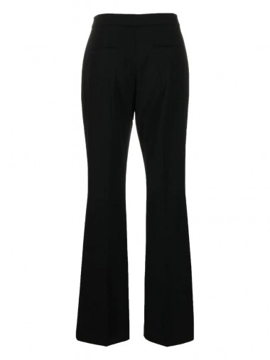 Wool twill tailored pant