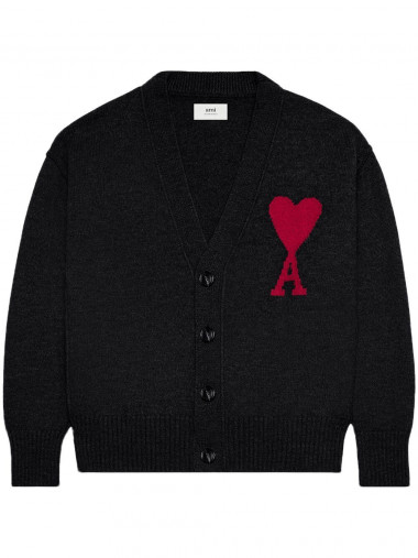 Red adc cardigan