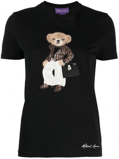 Moto bear short sleeve t shirt