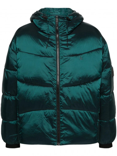 Two tone ripstop puffer