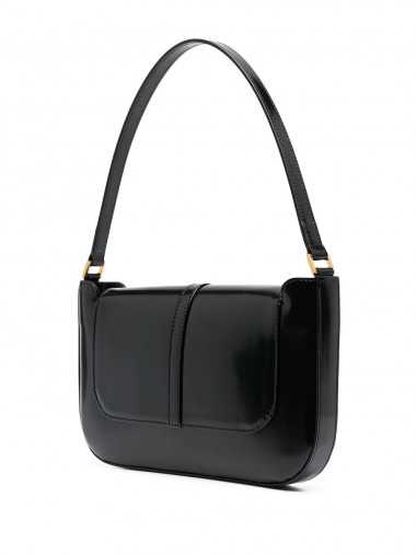 Miranda black leather handbag