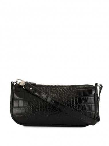 Rachel black leather handbag