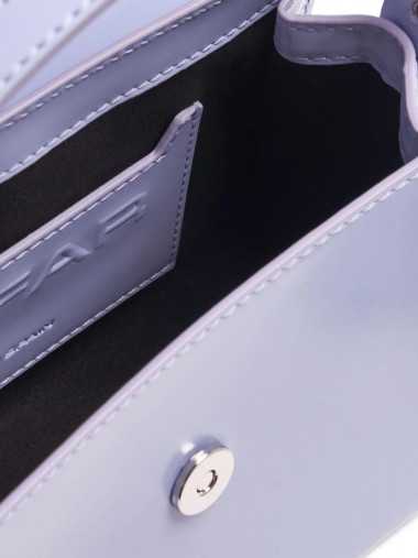 Fran bluebell leather handbag